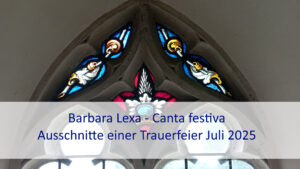 Barbara Lexa Video Canta festiva